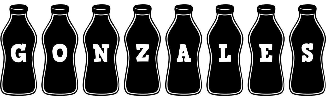 Gonzales bottle logo