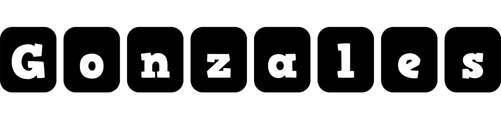 Gonzales box logo
