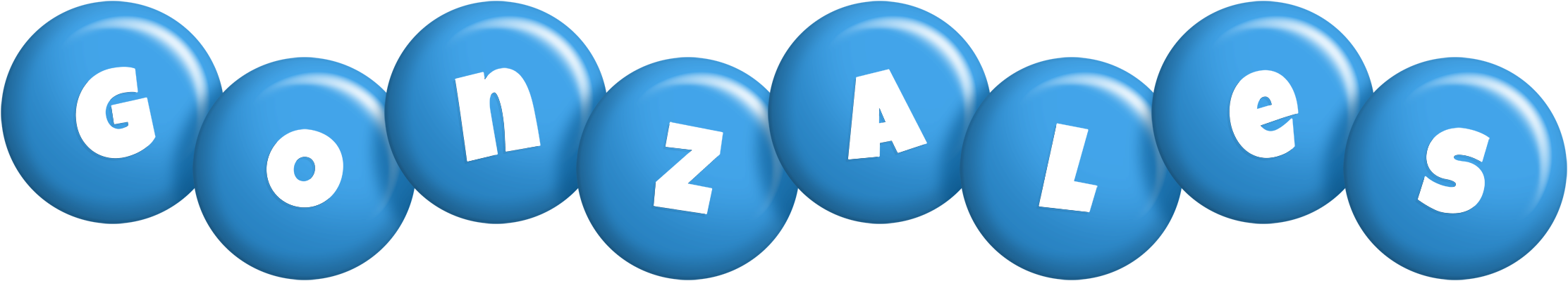 Gonzales candy-blue logo