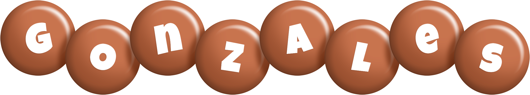 Gonzales candy-brown logo