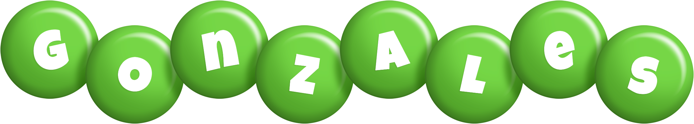 Gonzales candy-green logo