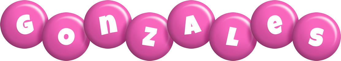 Gonzales candy-pink logo