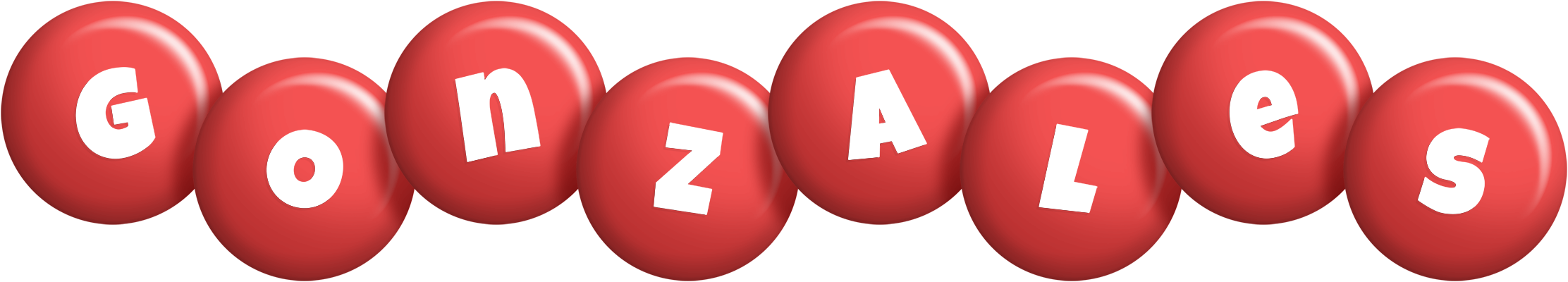 Gonzales candy-red logo