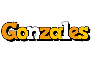 Gonzales cartoon logo