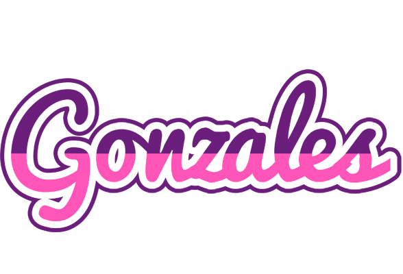 Gonzales cheerful logo