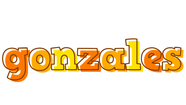 Gonzales desert logo
