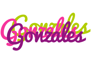 Gonzales flowers logo