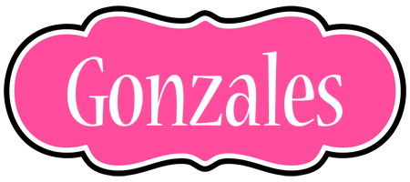 Gonzales invitation logo