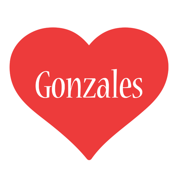 Gonzales love logo
