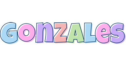 Gonzales pastel logo