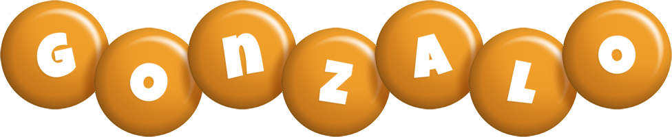 Gonzalo candy-orange logo