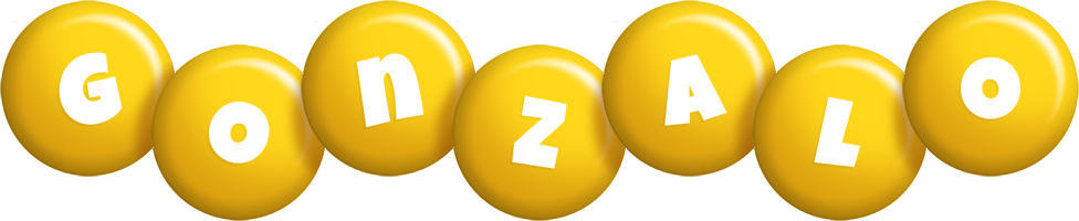 Gonzalo candy-yellow logo