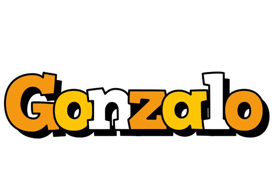 Gonzalo cartoon logo