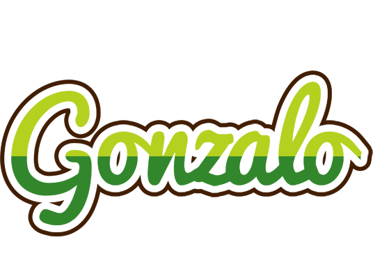 Gonzalo golfing logo