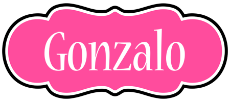 Gonzalo invitation logo