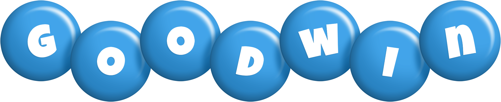 Goodwin candy-blue logo