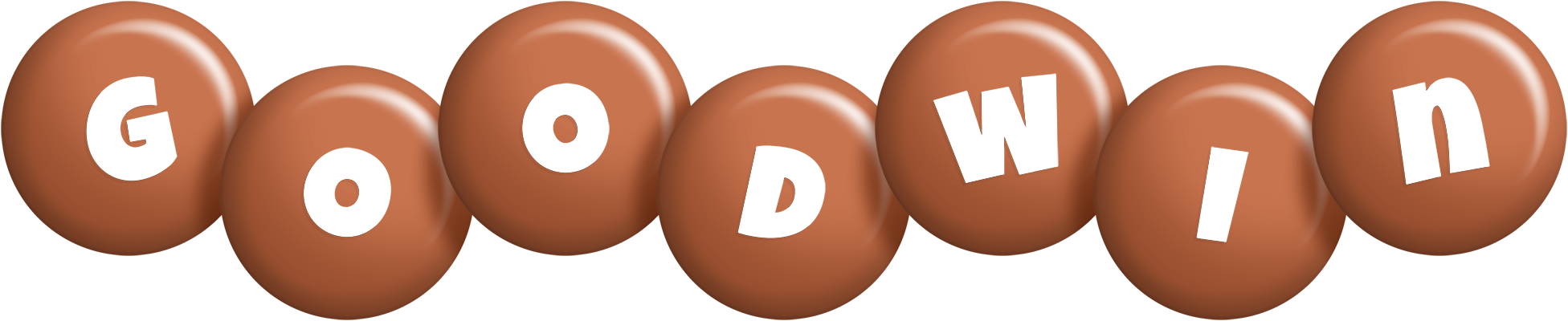 Goodwin candy-brown logo