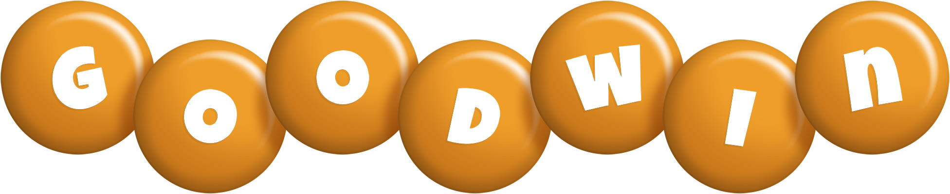 Goodwin candy-orange logo