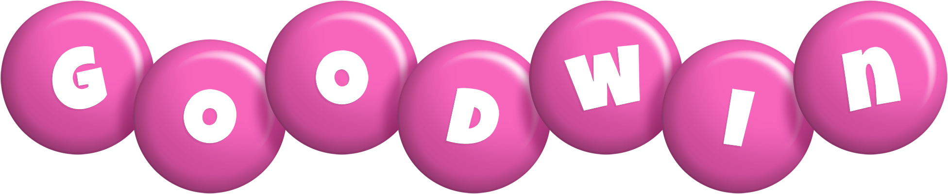 Goodwin candy-pink logo