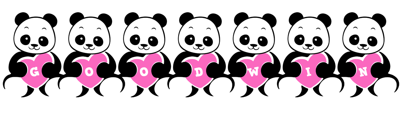 Goodwin love-panda logo