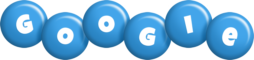 Googie candy-blue logo