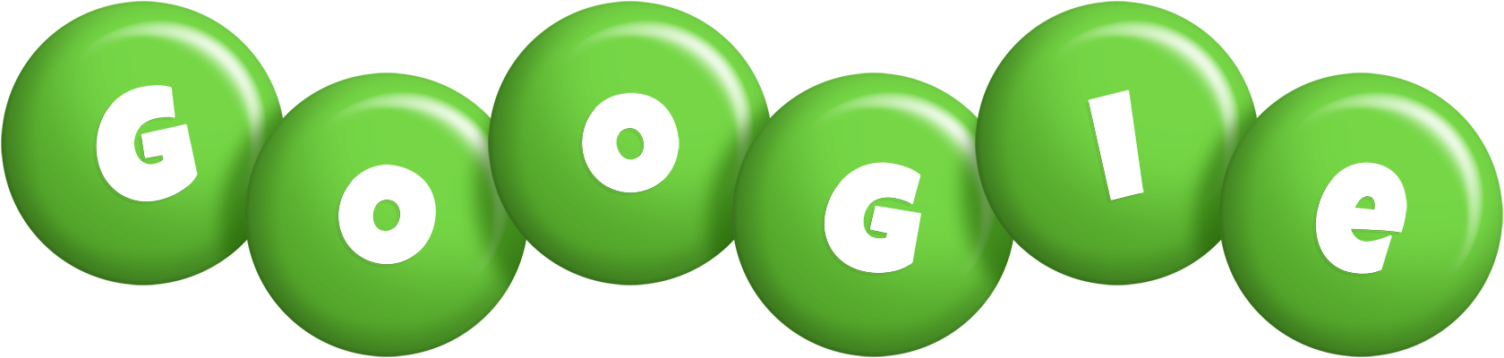 Googie candy-green logo