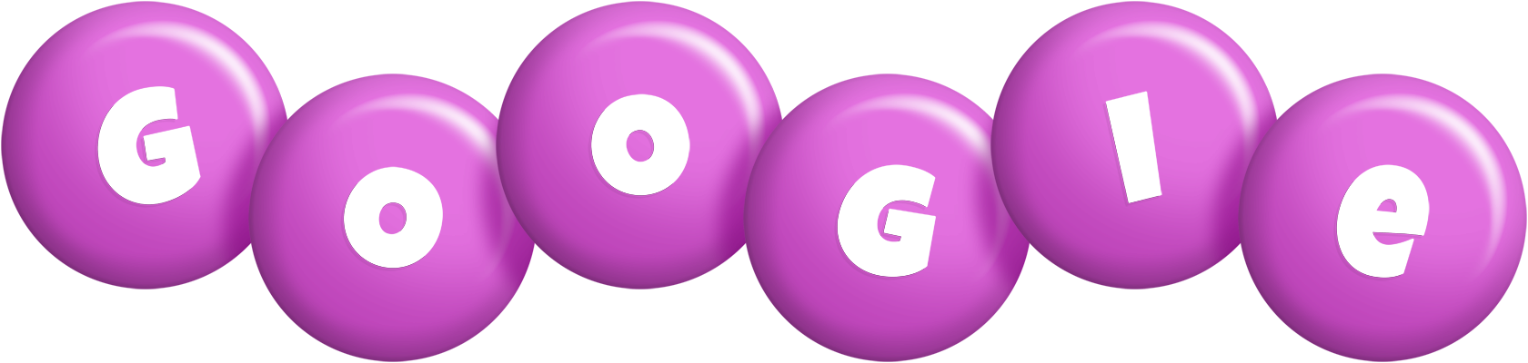 Googie candy-purple logo