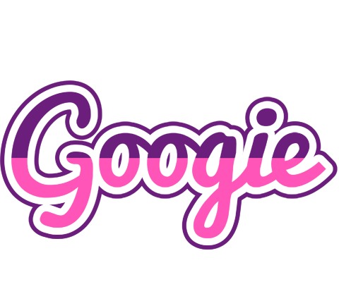 Googie cheerful logo