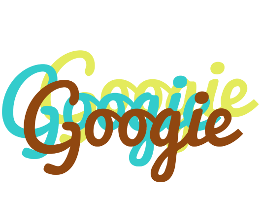 Googie cupcake logo