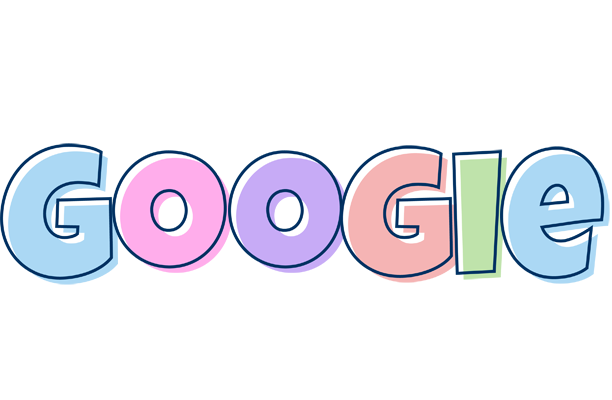 Googie pastel logo