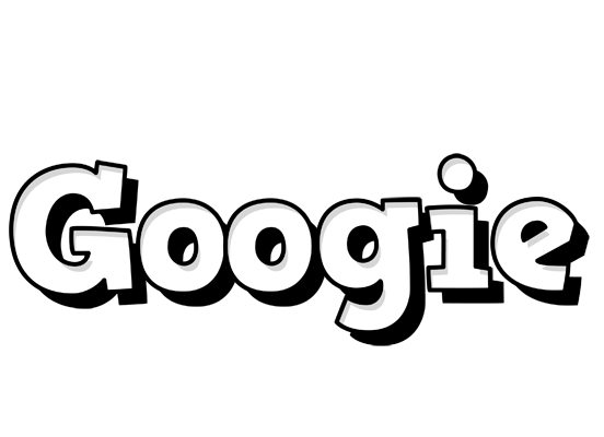 Googie snowing logo