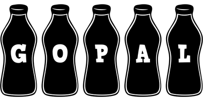 Gopal bottle logo