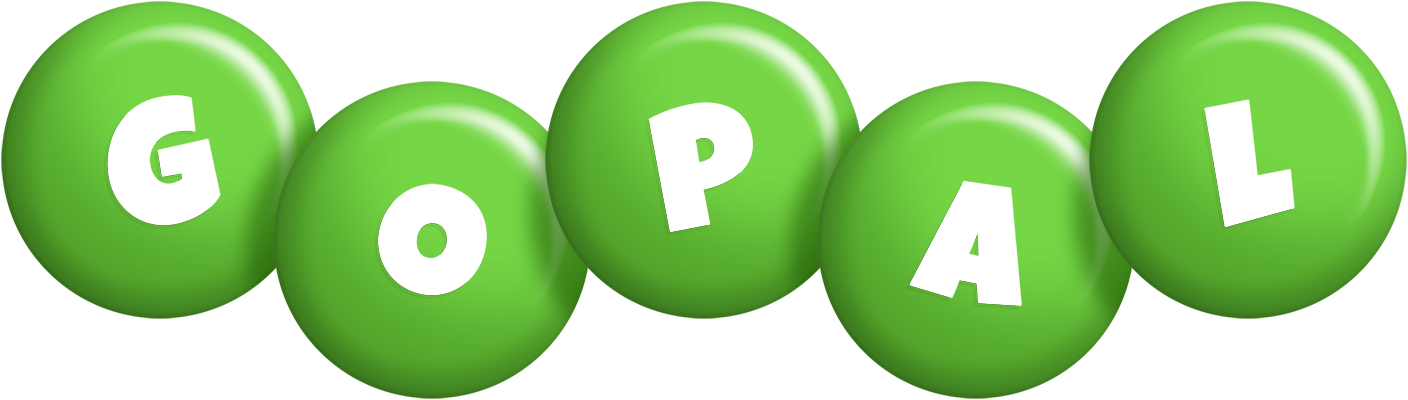 Gopal candy-green logo