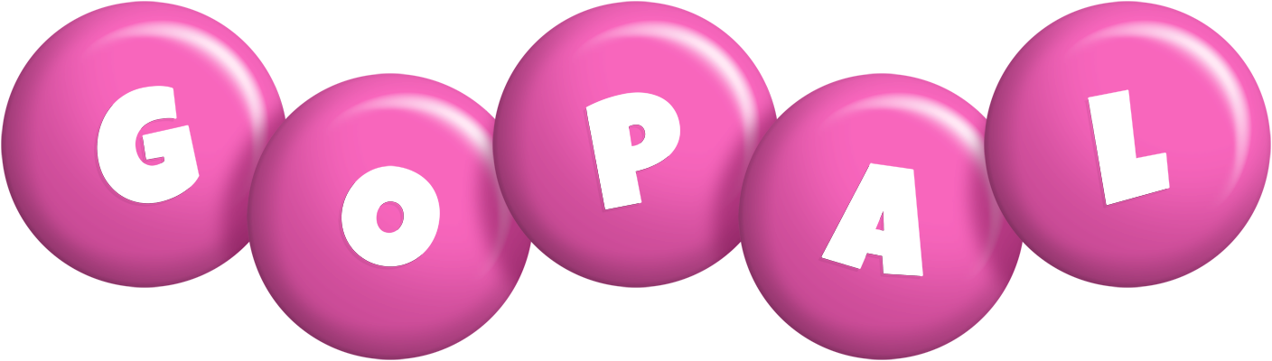 Gopal candy-pink logo
