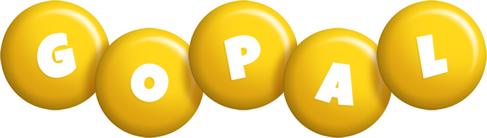 Gopal candy-yellow logo