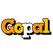 Gopal cartoon logo
