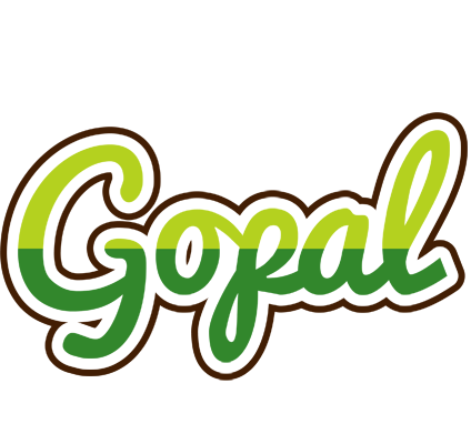 Gopal golfing logo
