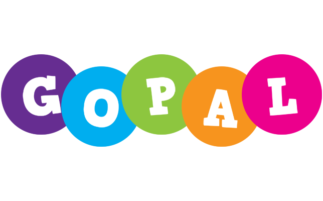 Gopal happy logo