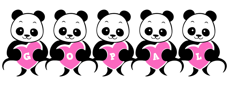 Gopal love-panda logo