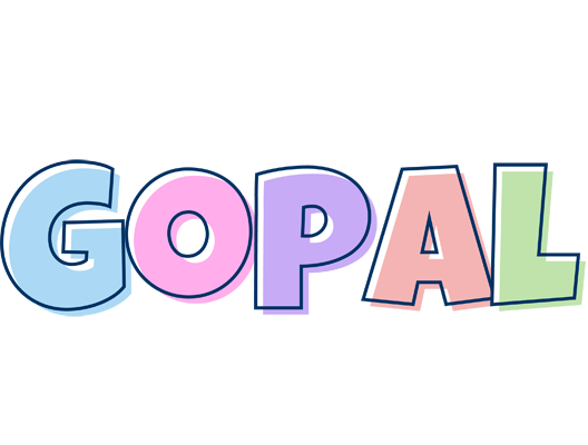 Gopal pastel logo