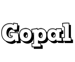 Gopal snowing logo