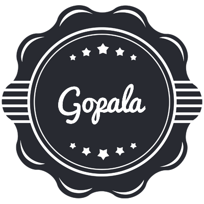 Gopala badge logo