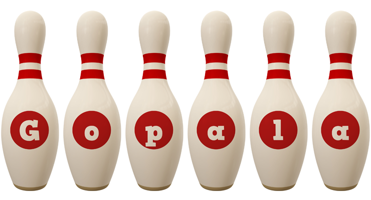 Gopala bowling-pin logo