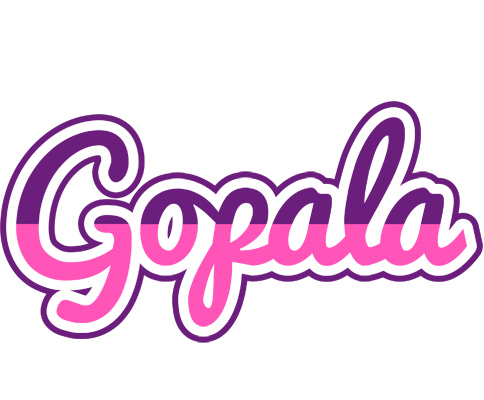 Gopala cheerful logo