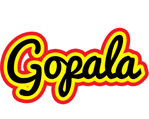 Gopala flaming logo