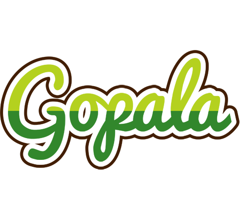 Gopala golfing logo