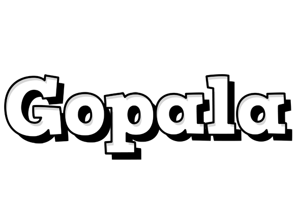 Gopala snowing logo