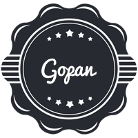 Gopan badge logo