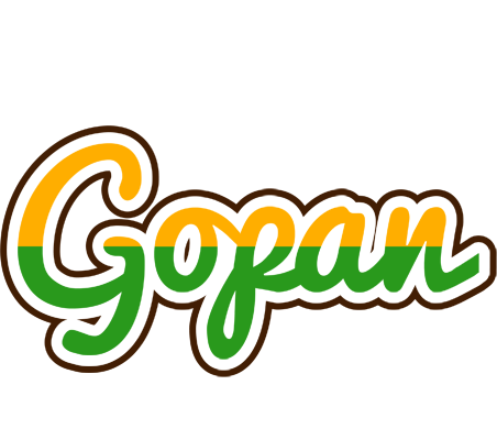 Gopan banana logo