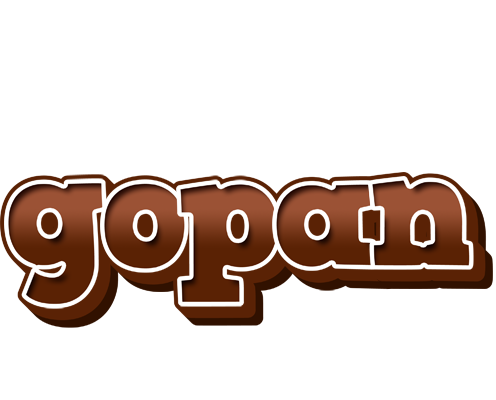 Gopan brownie logo